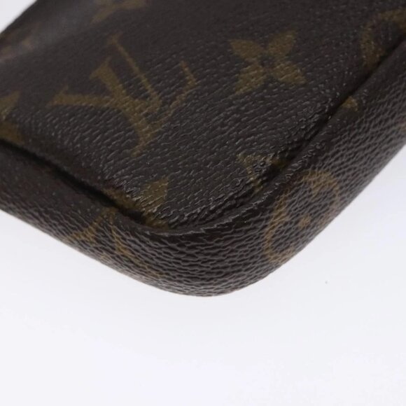 LOUIS VUITTON Monogram Label Collection Trousse Cre Pouch M63800 LV Auth 131828 - Picture 4 of 16